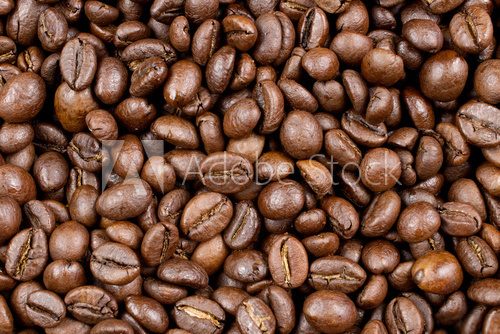 Fototapeta Coffee beans background