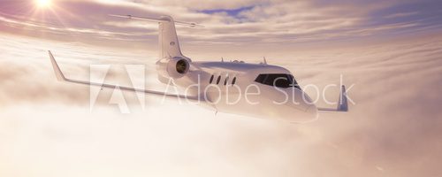 Fototapeta Corporate jet