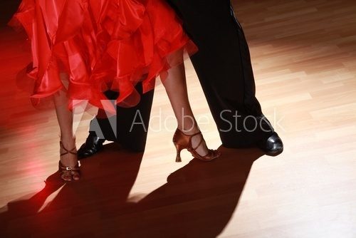 Fototapeta Dancing, Salsa Dancing, Tangoing.