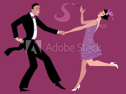 Fototapeta Dancing the Charleston