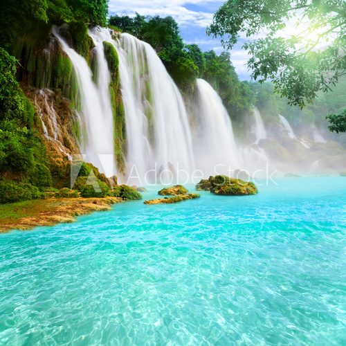 Fototapeta Detian waterfall