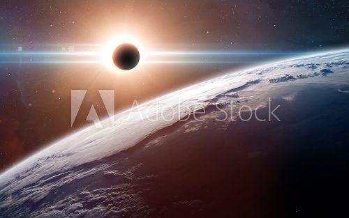 Fototapeta Earth - High resolution images presents planets of the solar system. This image elements furnished by NASA.