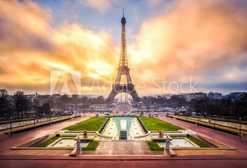 Fototapeta Eiffelturm in Paris