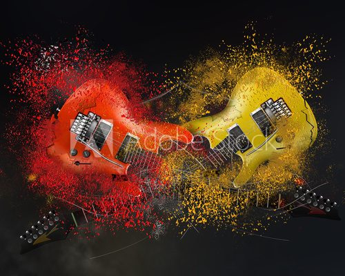 Fototapeta Electric guitar