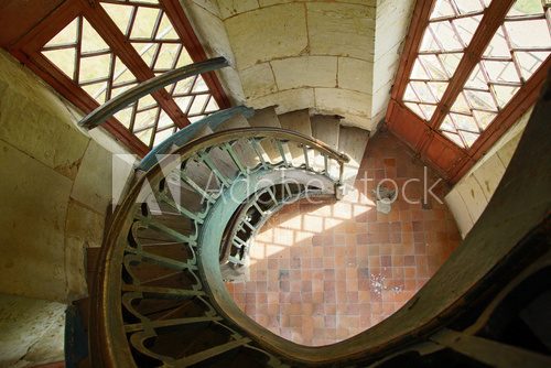 Fototapeta Escalier de la pagode de Chanteloup