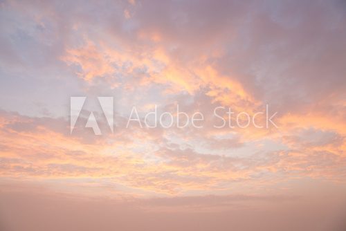Fototapeta evening sky