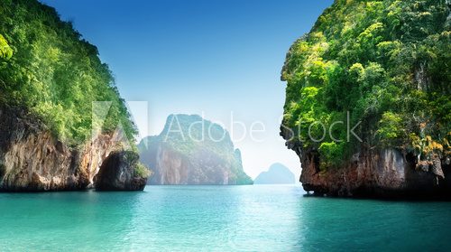 Fototapeta .fabled landscape of Thailand