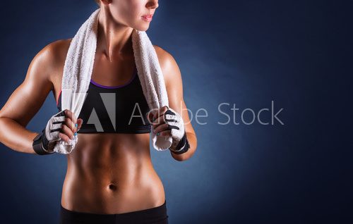 Fototapeta Fitness woman