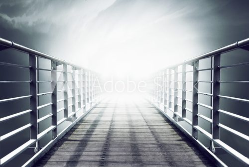 Fototapeta Foggy Bridge