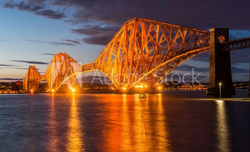 Fototapeta Forth Bridge, Edinburgh, Scotland