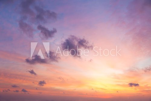Fototapeta Gentle Colors of Sunrise Sky