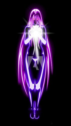 Fototapeta Glowing flower