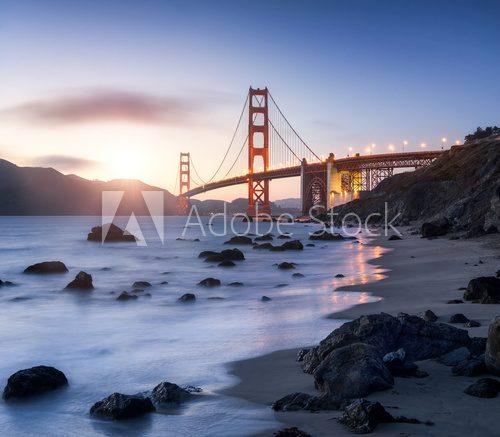 Fototapeta Golden Gate bridge in San Francisco Kalifornien