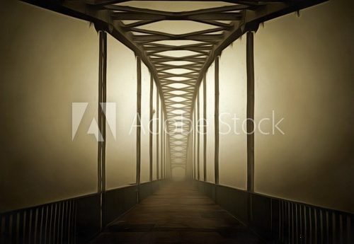 Fototapeta Gomel. Belarus - October 23, 2015: Morning. embankment