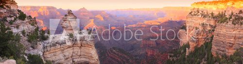 Fototapeta Grand Canyon Sunset Panorama