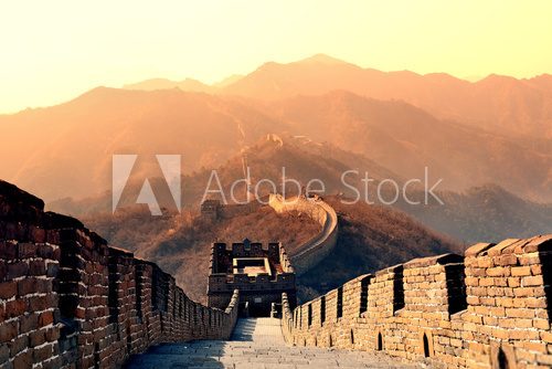 Fototapeta Great Wall morning