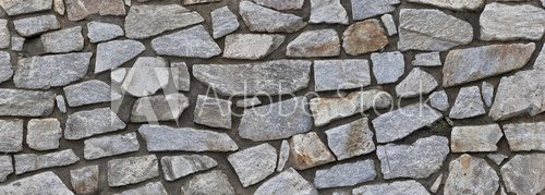 Fototapeta grobe Natursteinmauer