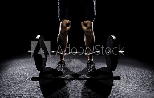 Fototapeta guy dead lift