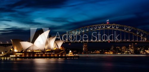 Fototapeta Harbor Bridge Skyline II