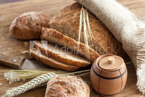 Fototapeta Homemade fresh bread