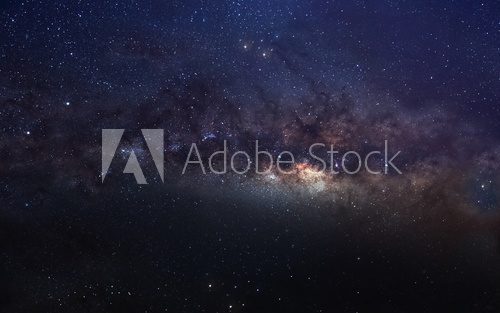 Fototapeta Infinite space background with milky way. This image elements furnished by NASA.