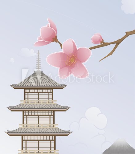 Fototapeta Japan Background