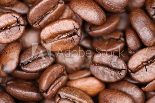 Fototapeta Kaffeebohnen Kaffee Bohnen Hintergrund