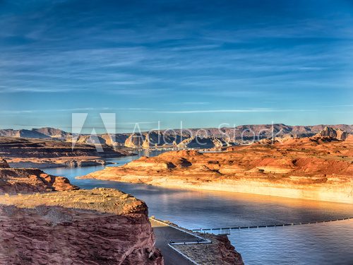 Fototapeta Lake Powel in Page, Arizona USA