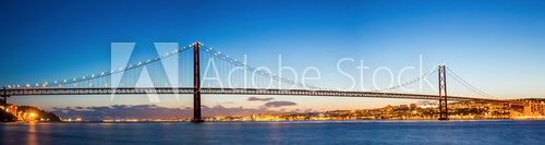 Fototapeta Lisbon Bridge Panorama