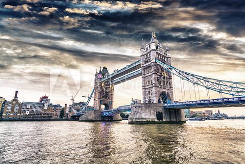 Fototapeta London Bridge at sunset