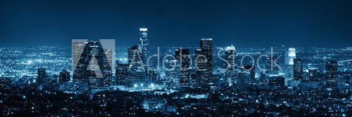 Fototapeta Los Angeles at night