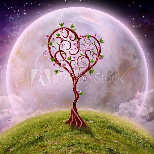 Fototapeta Love Tree