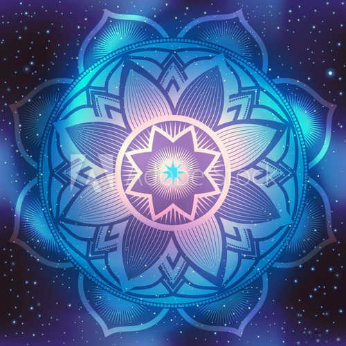 Fototapeta Mandala symbol on space