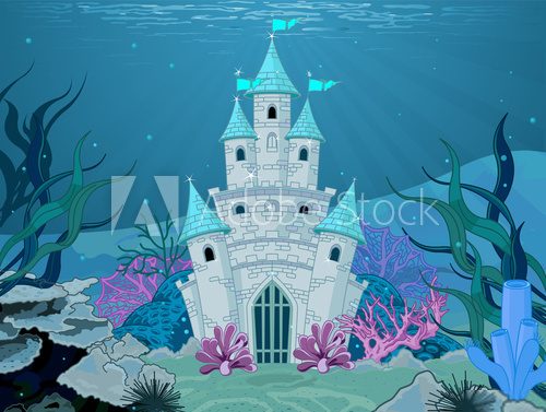 Fototapeta Mermaid Castle