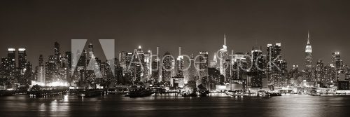 Fototapeta Midtown Manhattan skyline