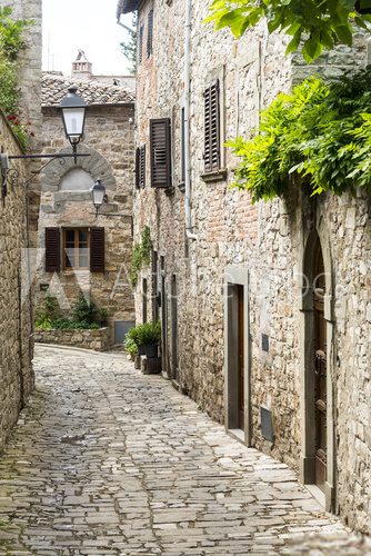 Fototapeta Montefioralle (Chianti, Tuscany)
