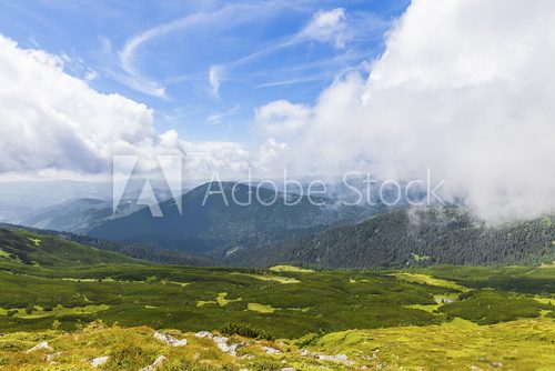 Fototapeta Montenegrin ridge in Carpathians