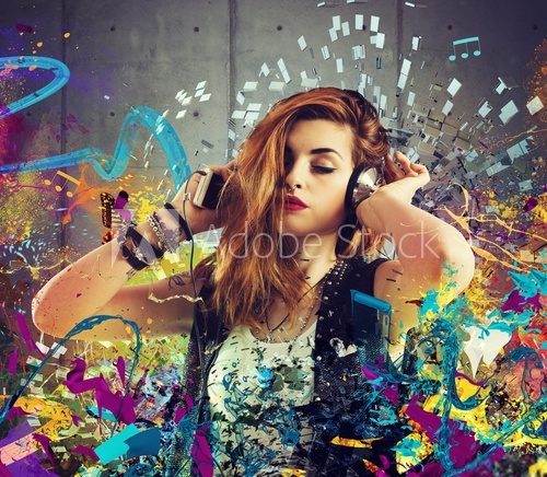 Fototapeta Music passion