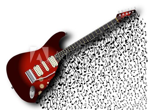 Fototapeta Musical Guitar Background