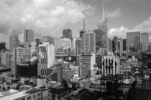 Fototapeta New York City Black and White