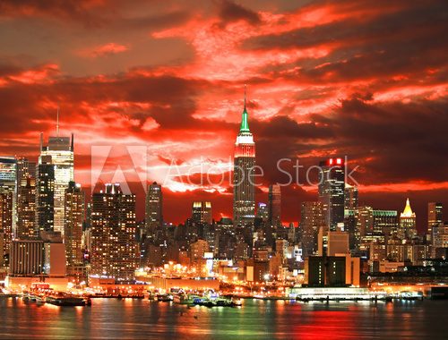 Fototapeta New York City skyline