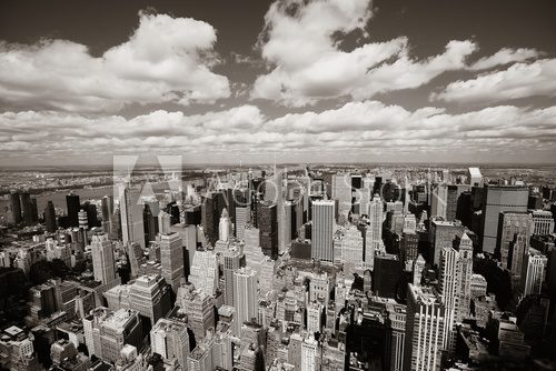 Fototapeta New York City skyscrapers