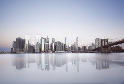 Fototapeta New York City sunrise