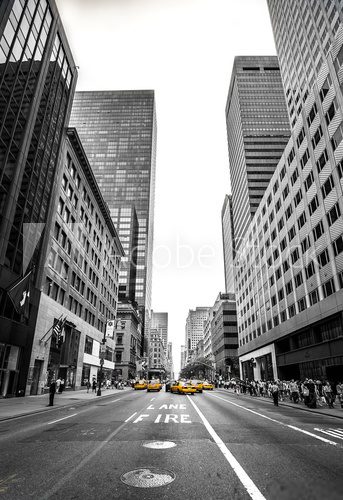 Fototapeta new york et son avenue