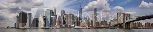 Fototapeta New York - Panorama di Manhattan