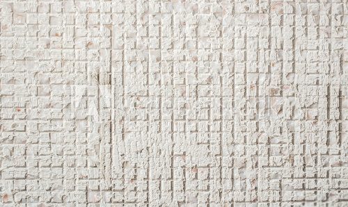 Fototapeta Old white wall texture, close up