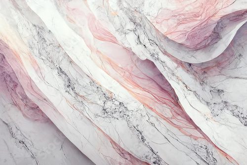 Fototapeta Pink marble 3d background