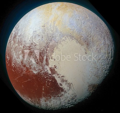 Fototapeta Pluto Planet in solar system cosmic space