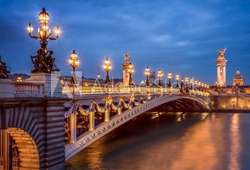 Fototapeta Pont Alexandre III in Paris