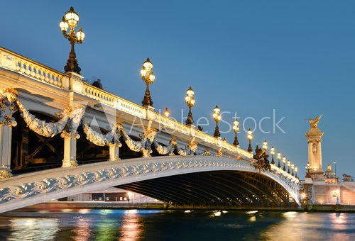 Fototapeta pont alexandre, Paris